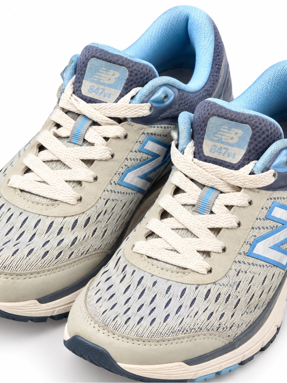 New Balance 847v4 Walking Shoes Women’s 7.5 Gray Blue WW847LG4